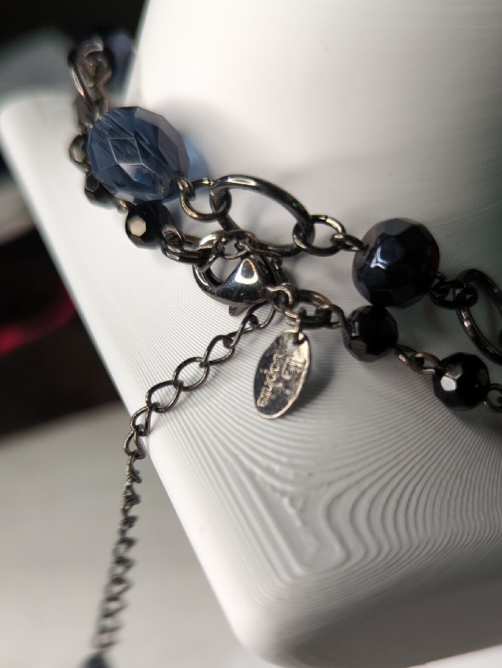 Multitone Shell & Pearl Long Necklace - Picture 2 of 2